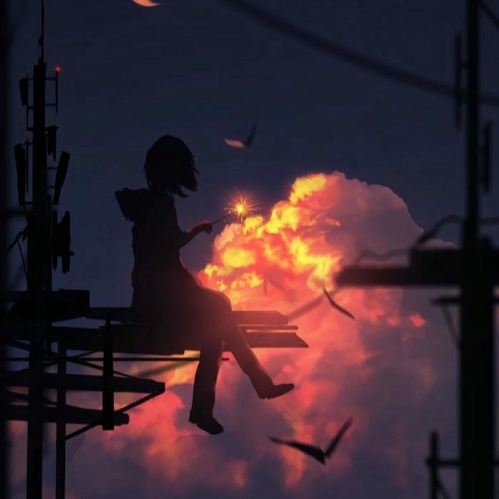 Alone sticker dp sad emotional profile picture theme