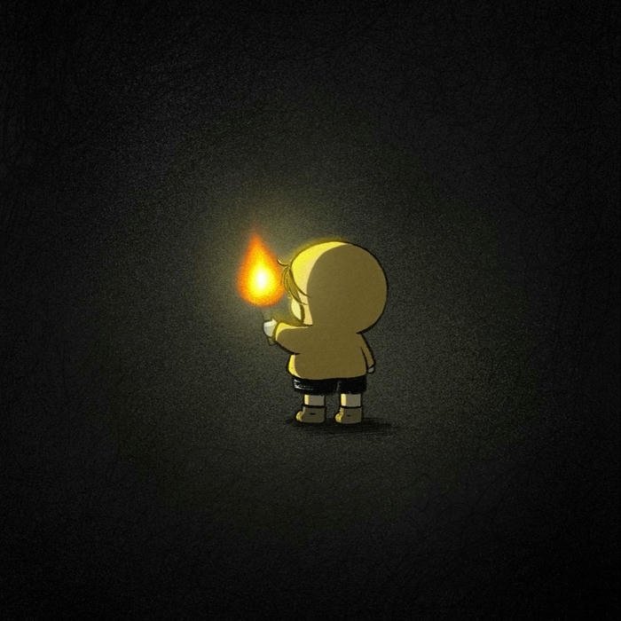 Alone sticker dp sad vibes minimal avatar