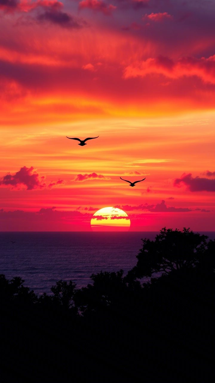 Beautiful Beach Sunset Images