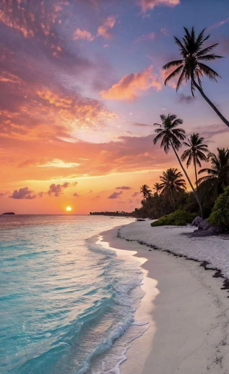Beautiful Sea Sunset Pictures