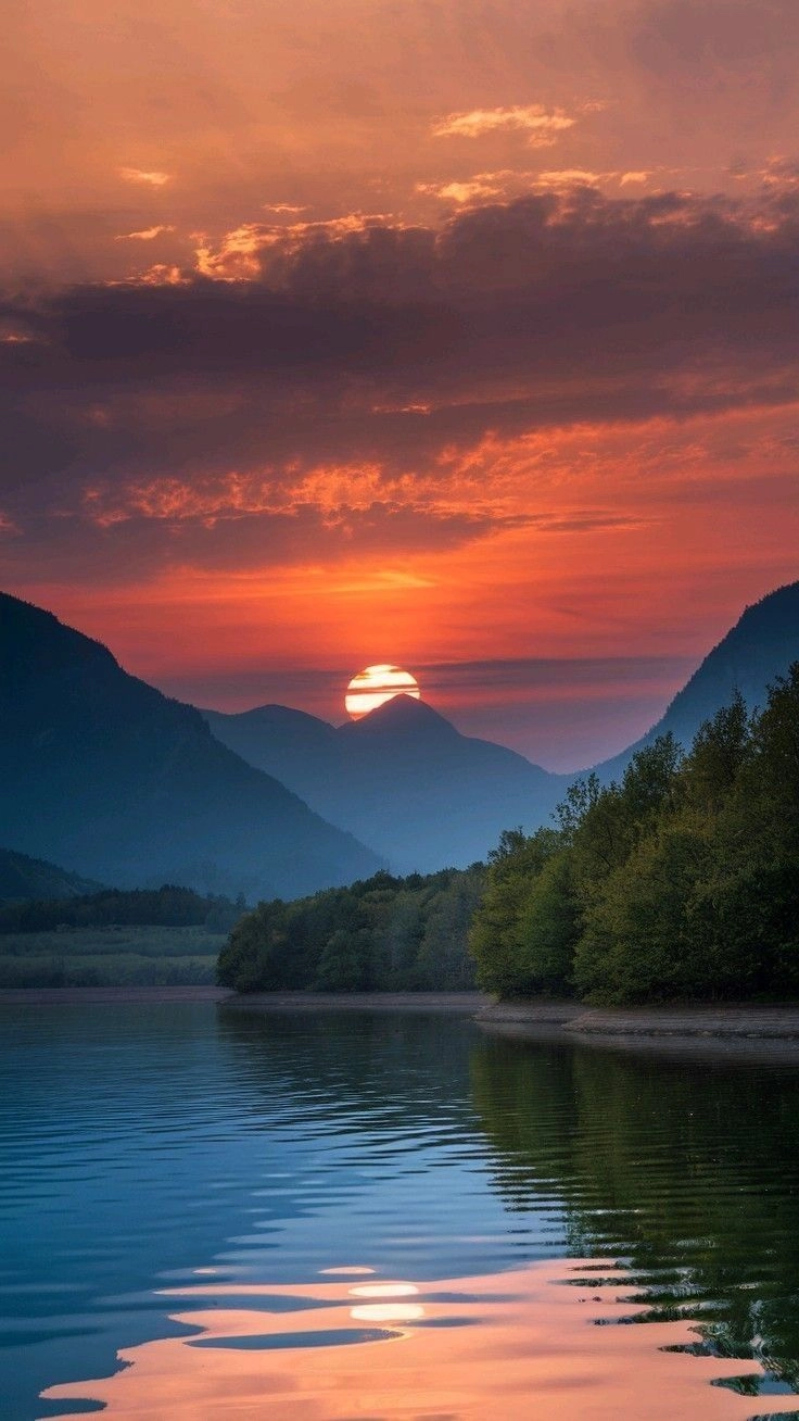 Beautiful Sunset Images in Village