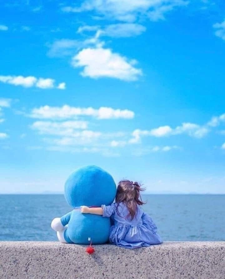 Blue Colour WhatsApp DP