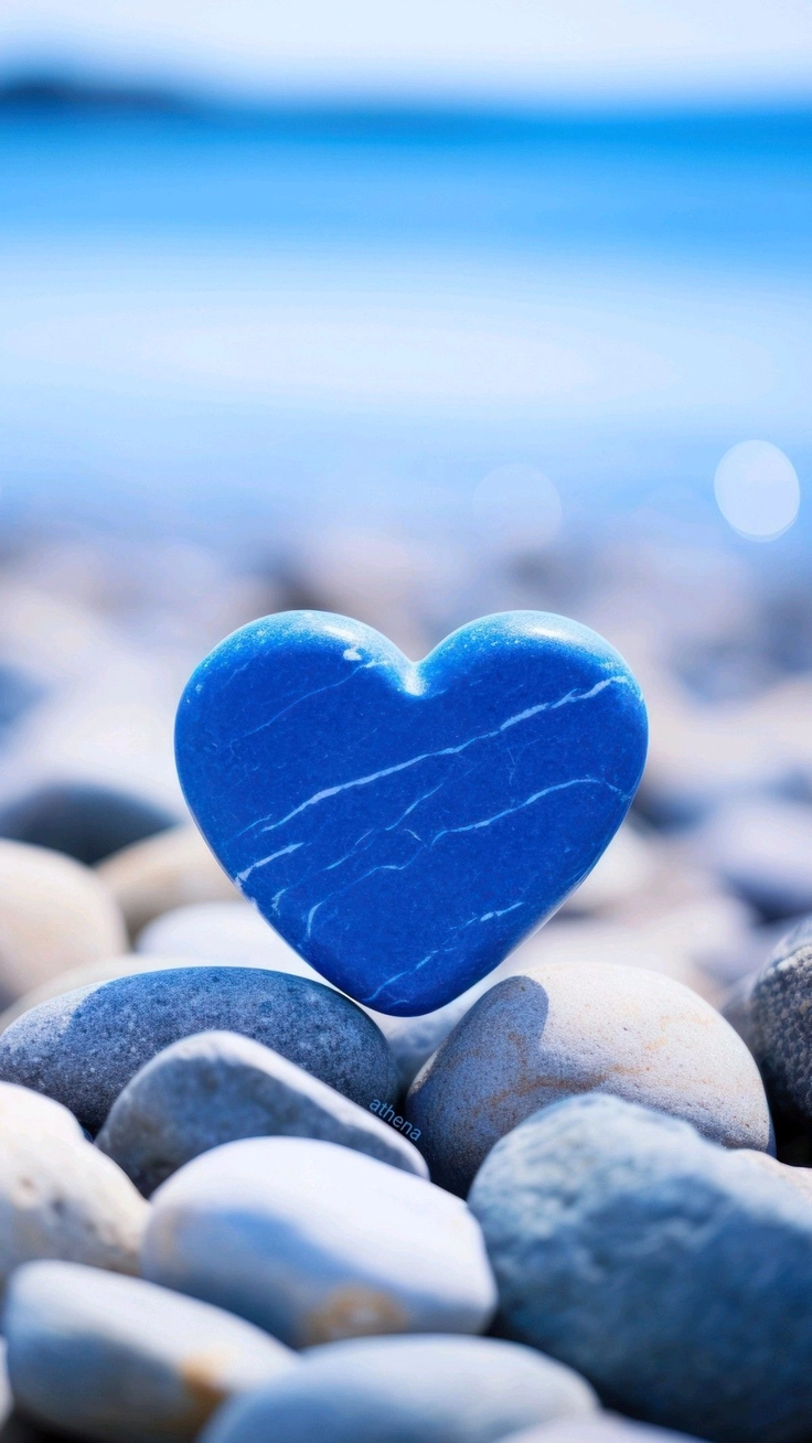 Blue Instagram DP