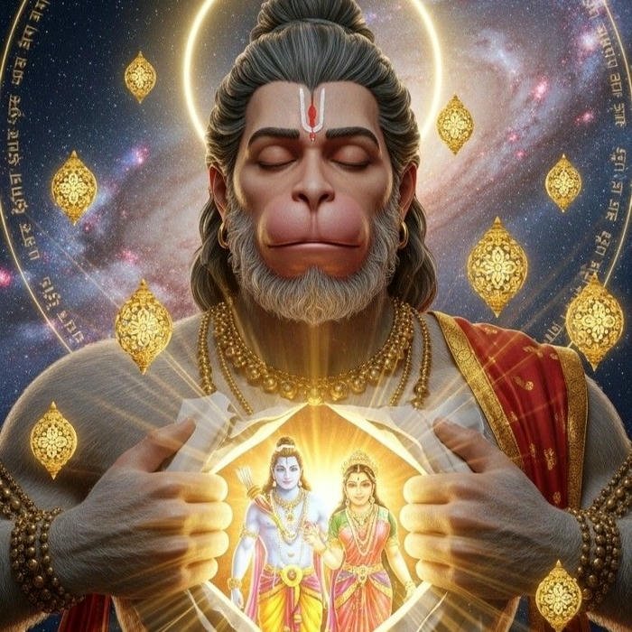 DP Jai Shree Ram bhakti themed spiritual profile image