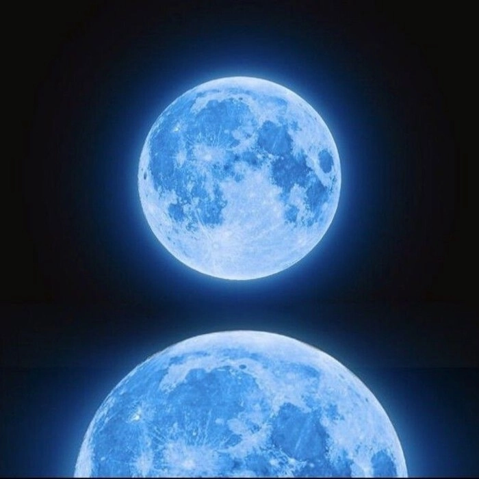 Dark Blue DP for WhatsApp