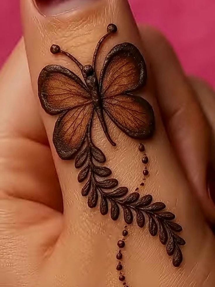 Design Mehendi for Girls stylish hand art