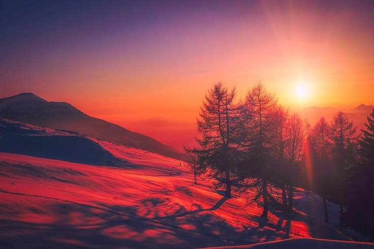 HD Aesthetic Sunset Photos
