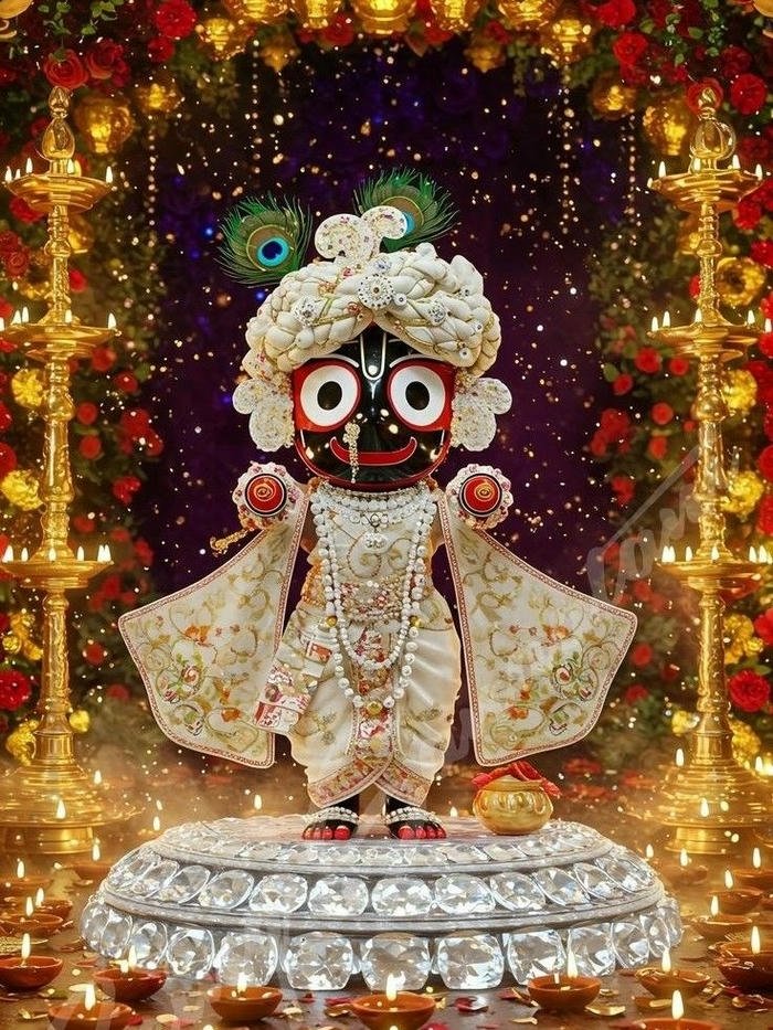 Image Jay Jagannath hd colorful lord jagannath wallpaper