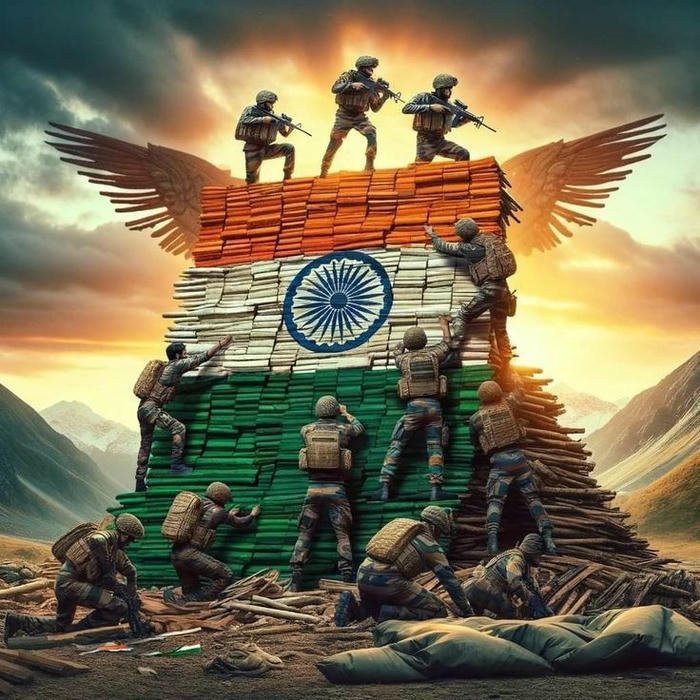 India Army Photo DP portrait
