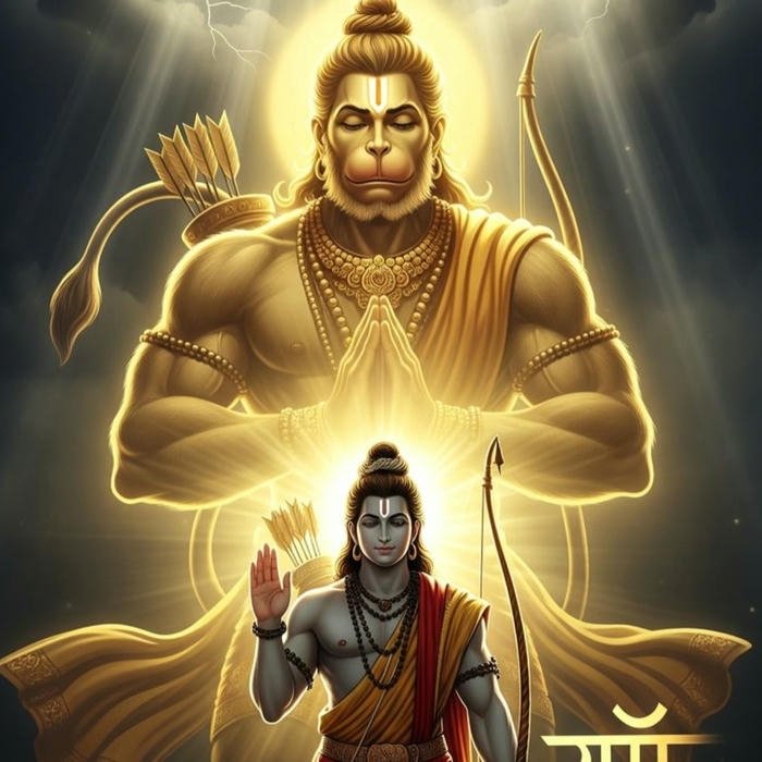 Jai Shree Ram dp for Instagram bhagwa aesthetic