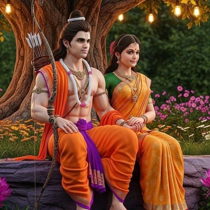 Jai Shree Ram dp hd divine background religious avatar