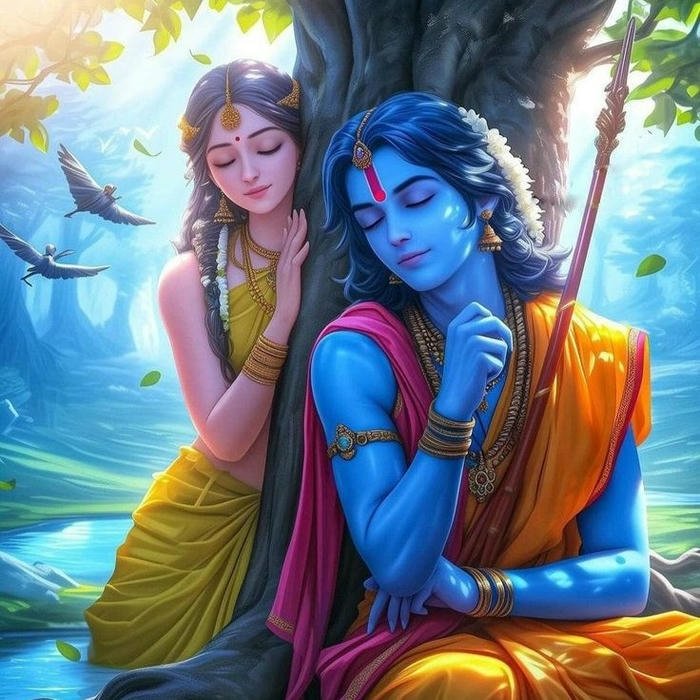 Jai Shree Ram dp modern design devotional profile photo