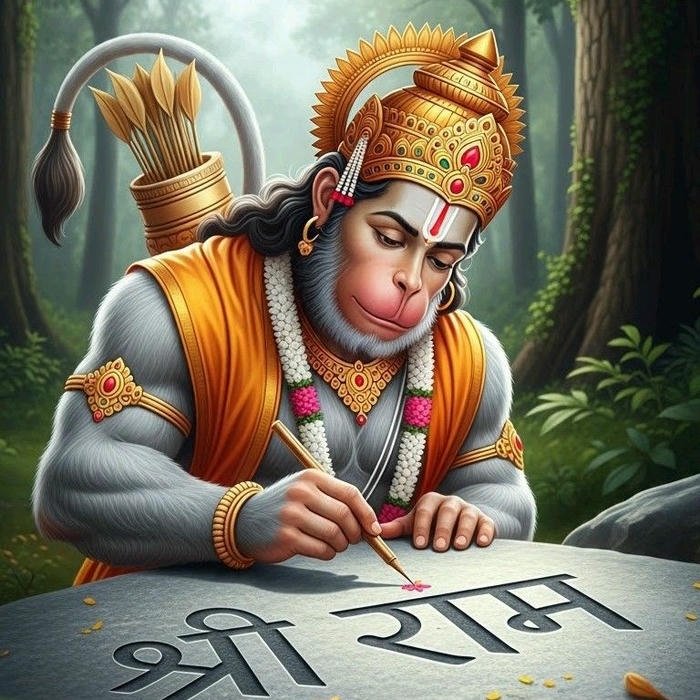 Jai Shree Ram dp spiritual profile picture with devotion