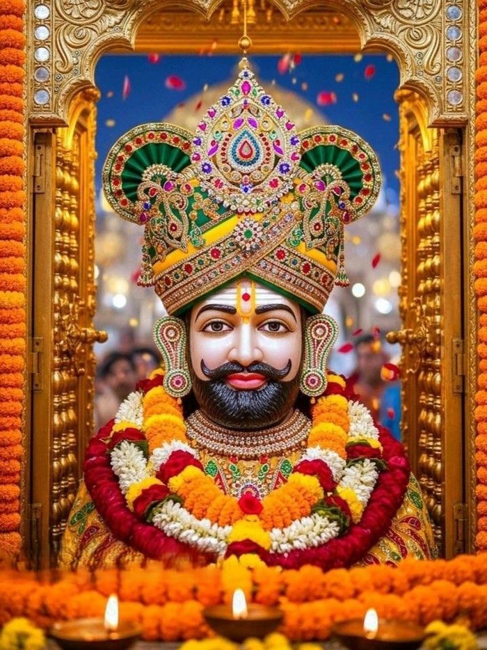 Khatu Shyam Photo HD for Instagram spiritual post