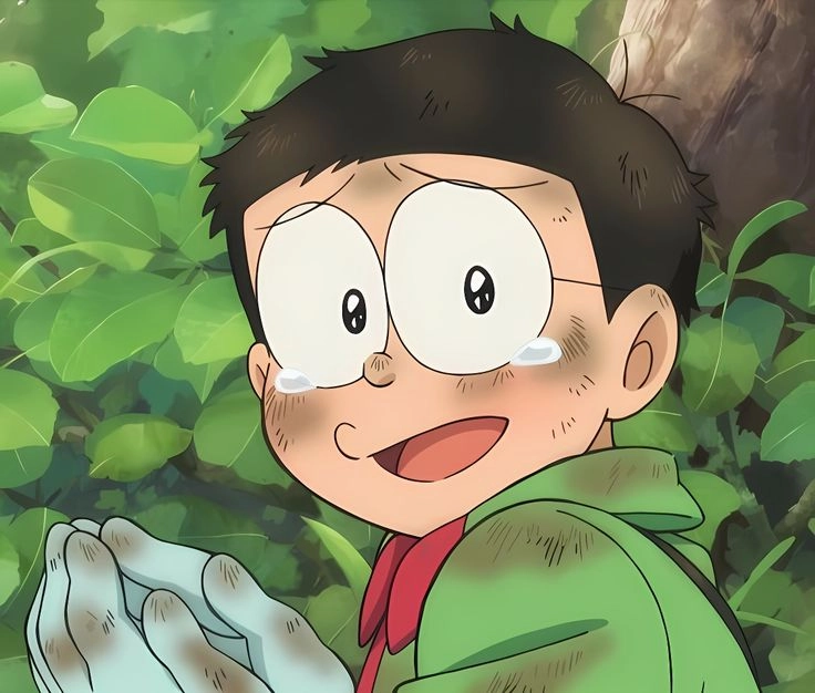 nobita crying dp