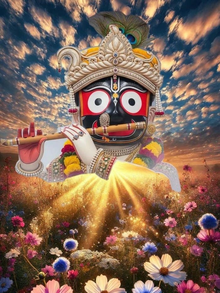 Photo Jay Jagannath devotional mood spiritual background