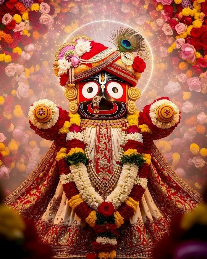 Photo Jay Jagannath spiritual bhakti themed religious image