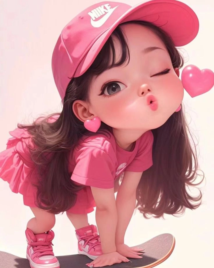 Pink DP for Girls