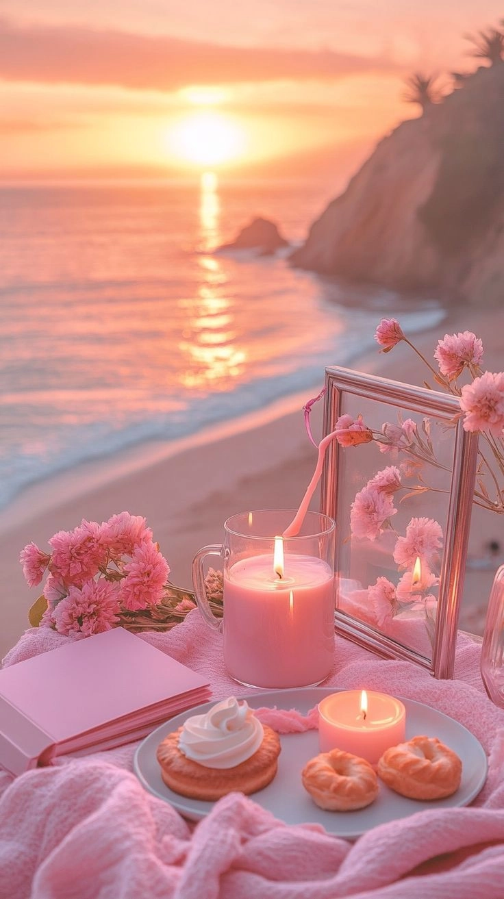 Pink Flower Aesthetic DP