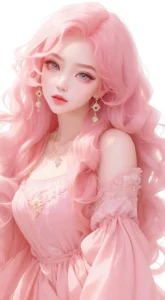500+ Aesthetic Cute Pink DP for Girls WhatsApp FB Instagram