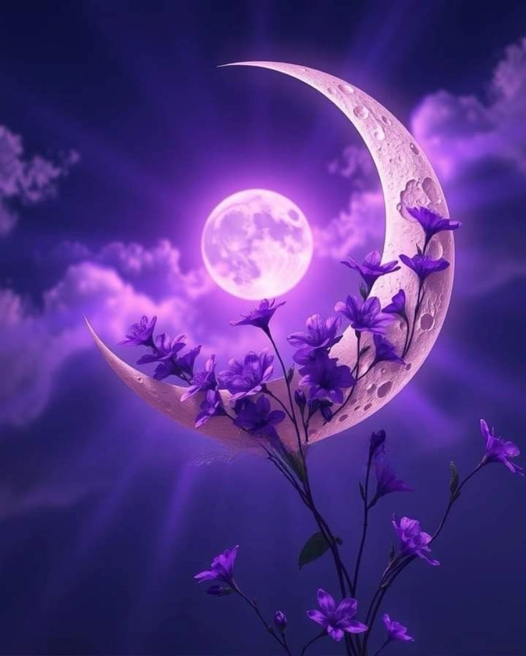 Purple Flower DP