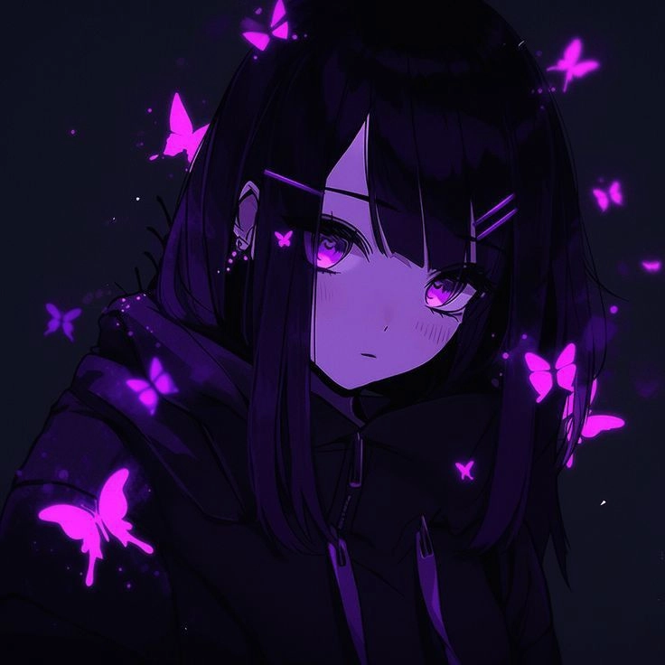 Purple Glitter DP