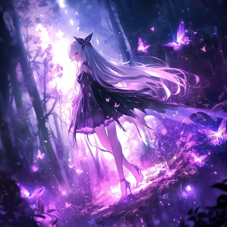 Purple Instagram DP
