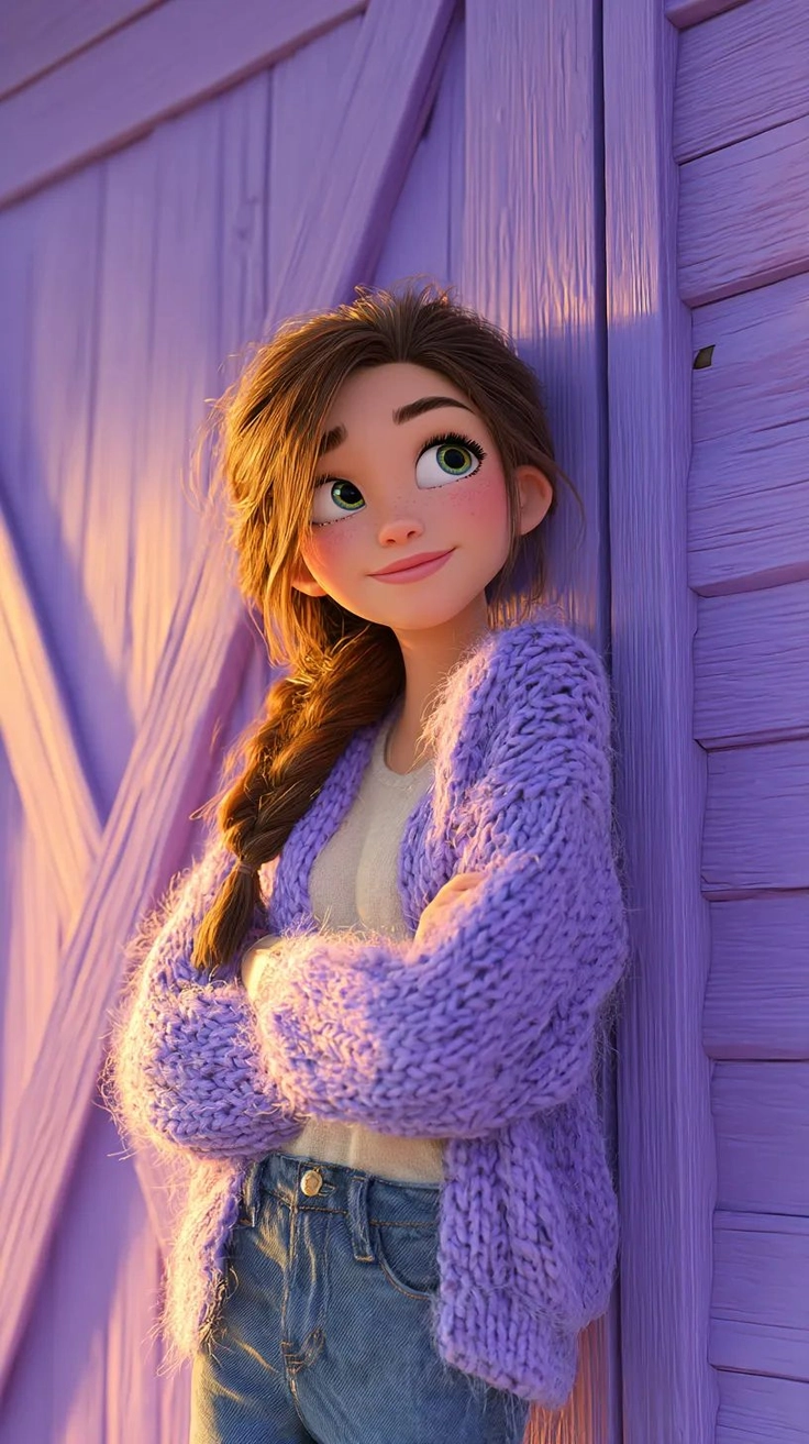 Purple Profile Picture