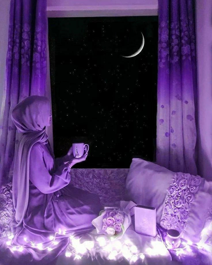 Purple Stylish PFP
