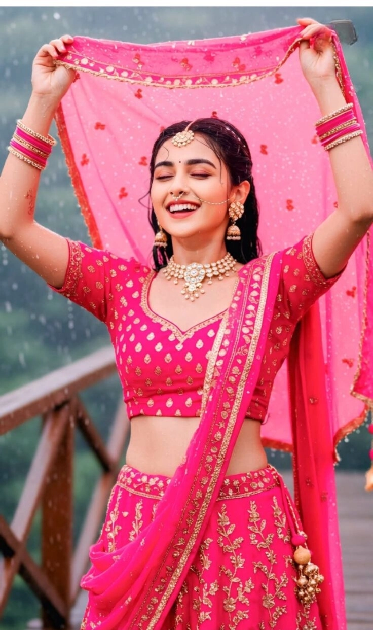 Pretty girl in saree dp