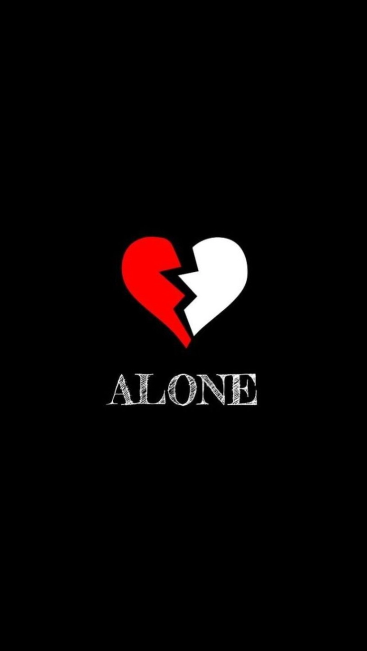 aesthetic alone sticker dp