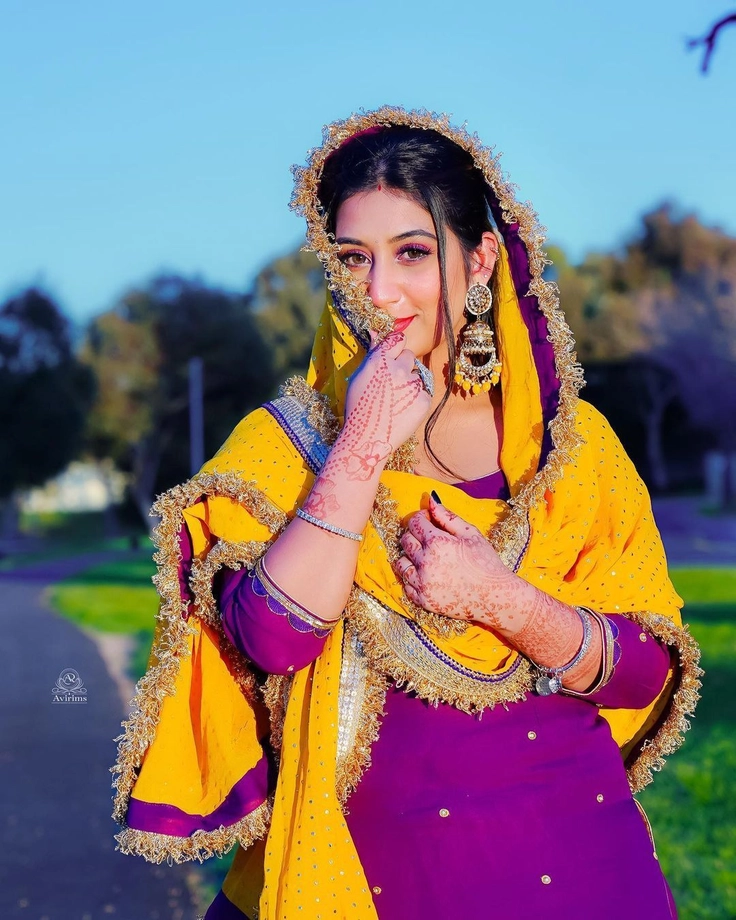 aesthetic punjabi girl dp