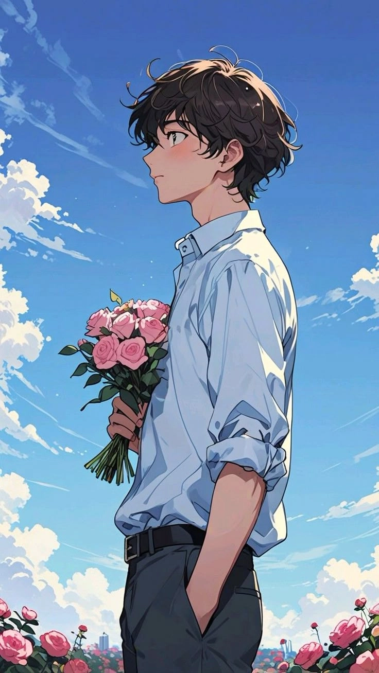 Cartoon alone boy dp 5