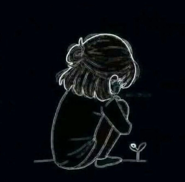 alone sad dp