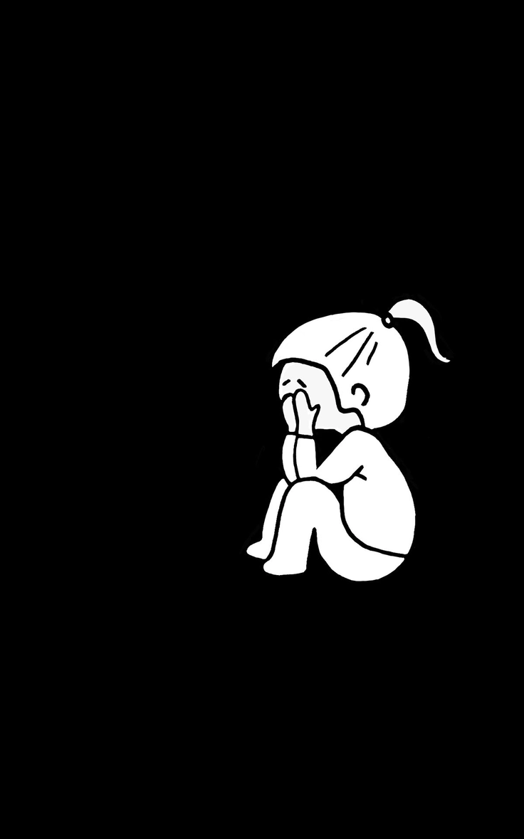 alone sad sticker dp