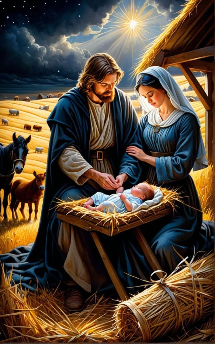 mary and baby jesus images
