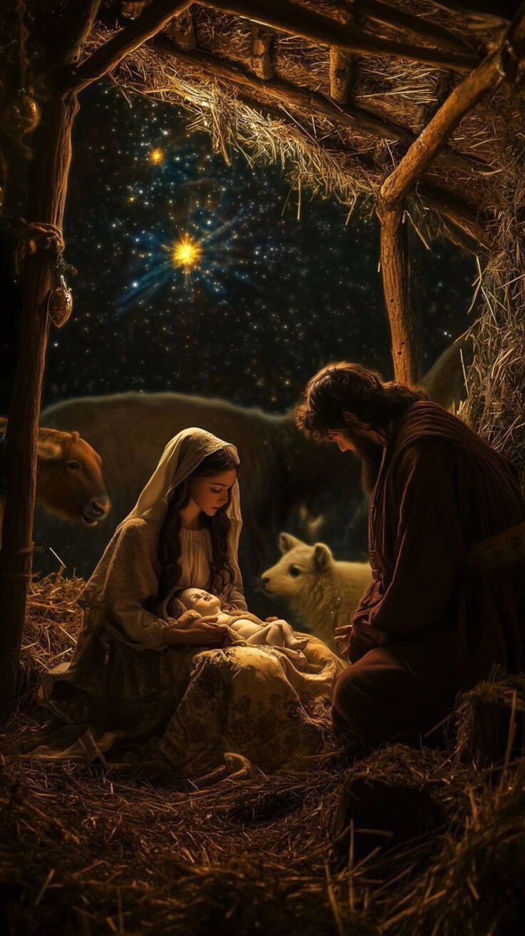 images of jesus holding a baby