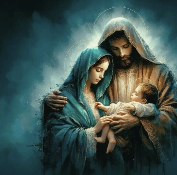 virgin mary and baby jesus images