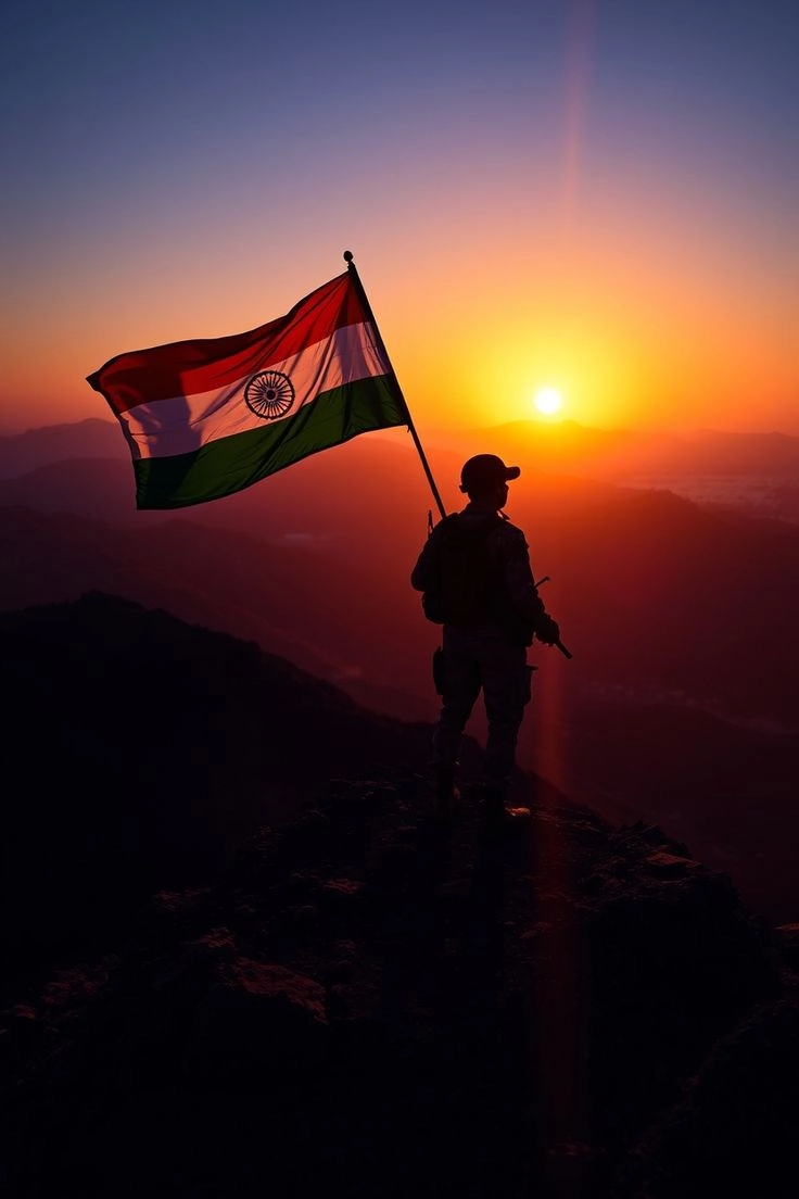 black and white indian army dp