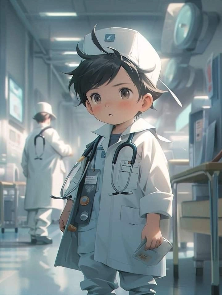 cartoon doctor dp