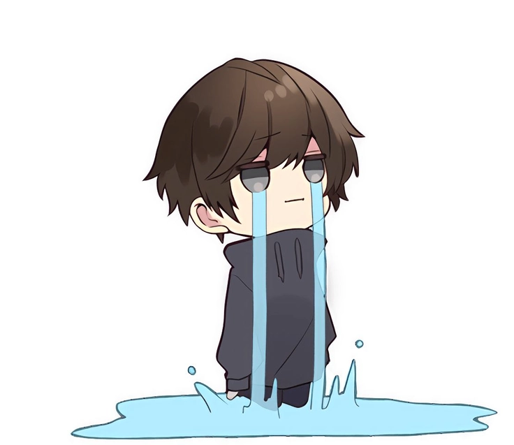 chibi alone sticker dp