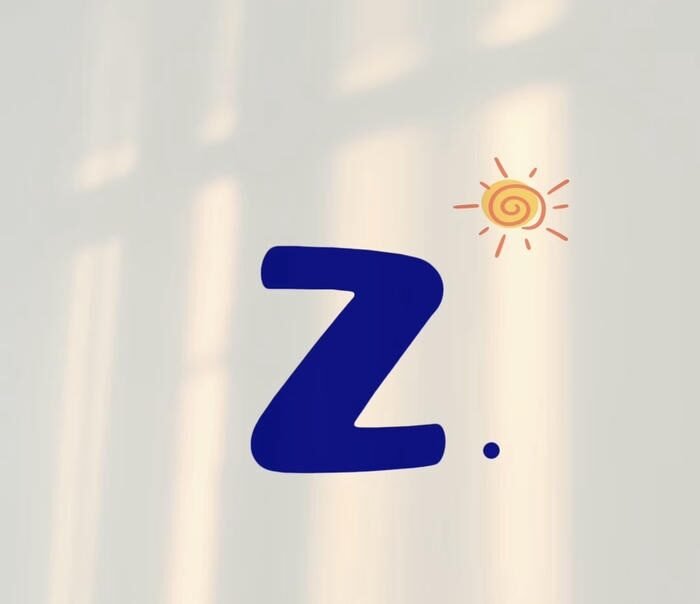 cool z letter dp design