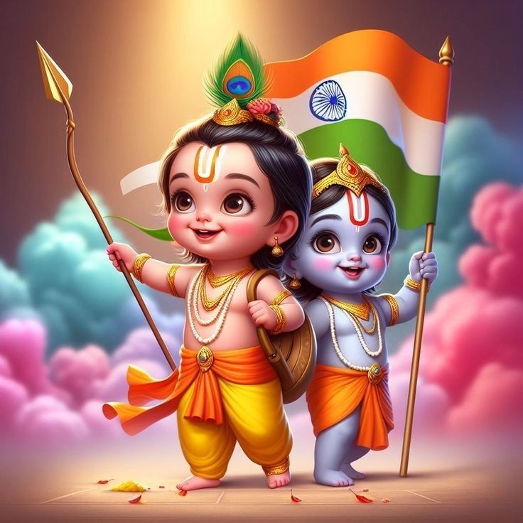 creative indian flag dp