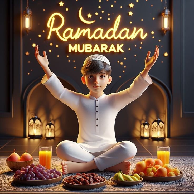 creative ramzan mubarak dp