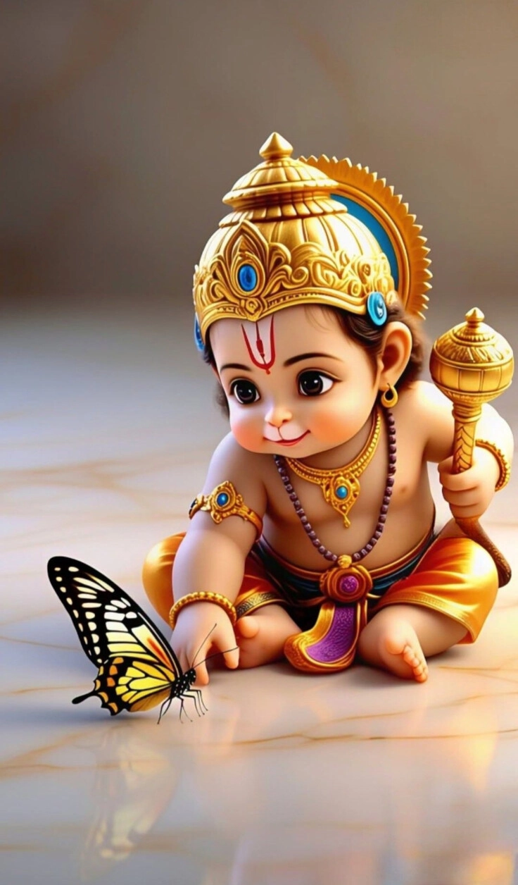 cute hanuman ji​ 11
