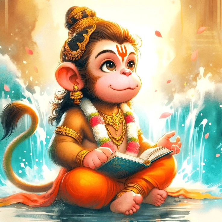 cute hanuman ji​ 14