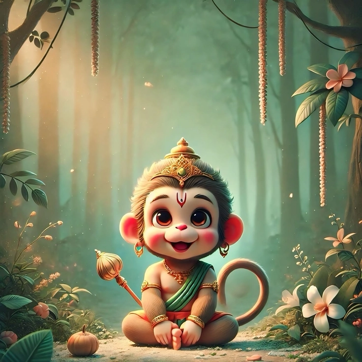 cute images of bal hanuman ji free download hd