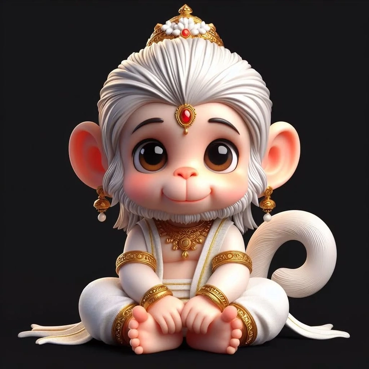 cute hanuman ji png