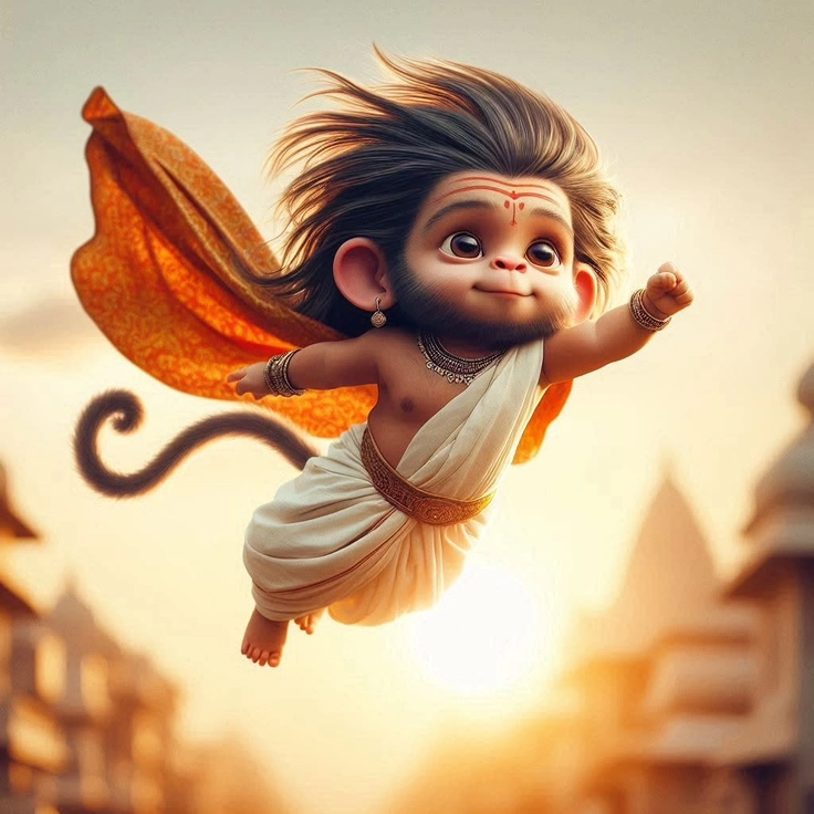 cute hanuman ji wallpaper