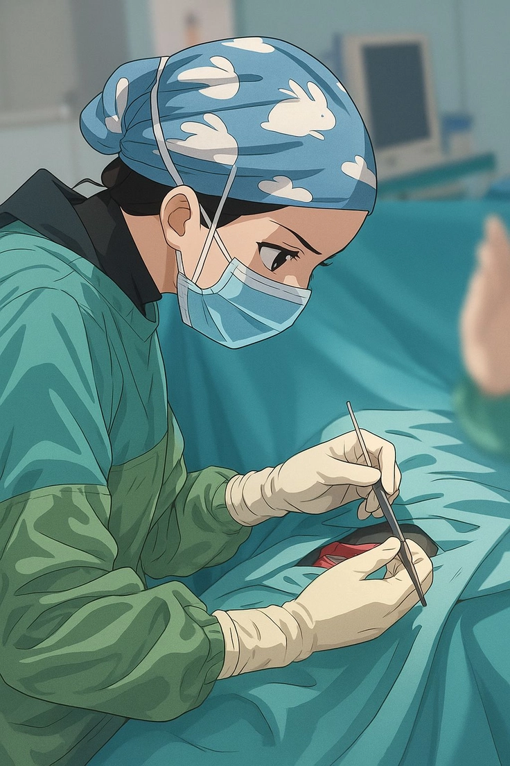 doctor holding medicine dp